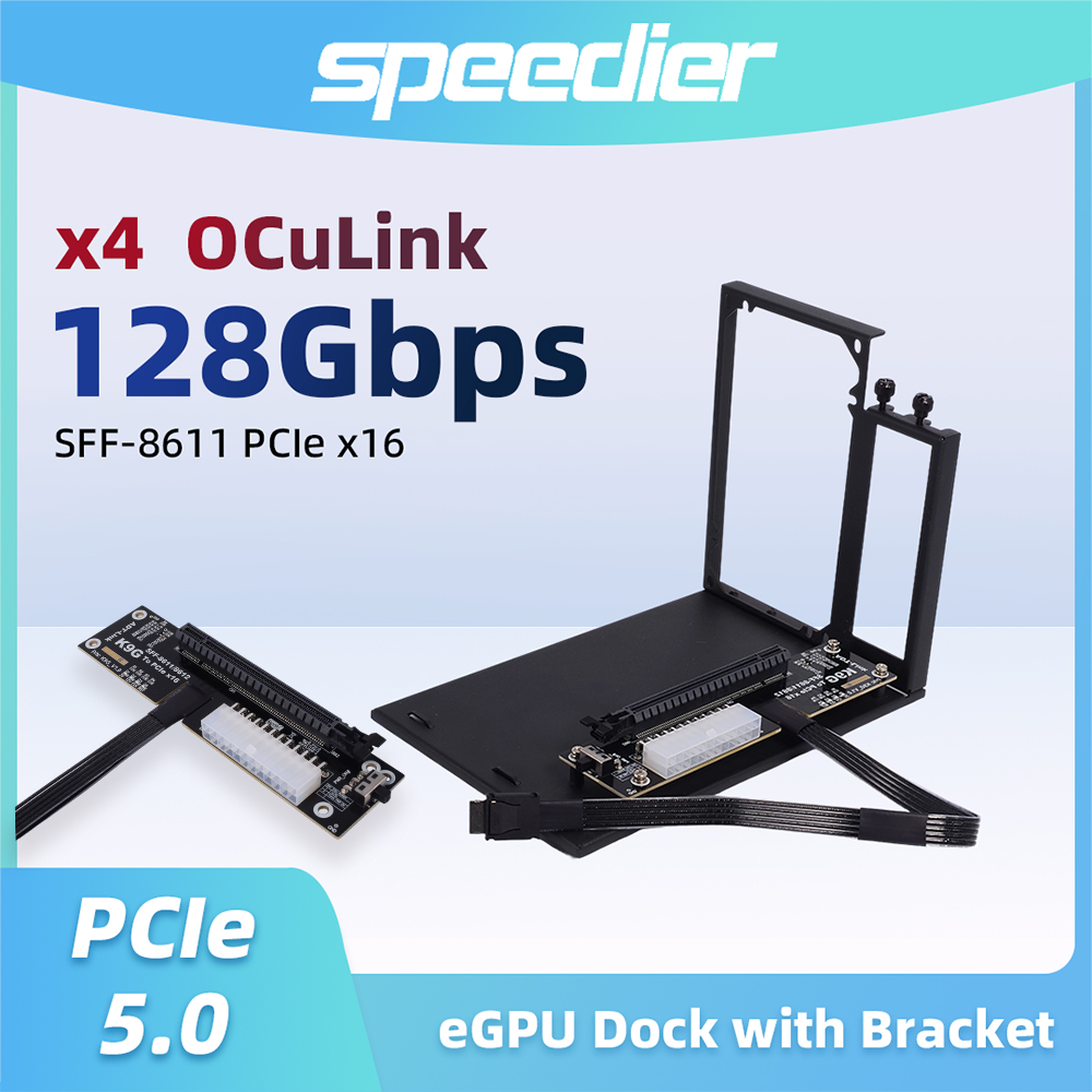 Oculink Egpu Dock Graphics Card - OCuLink SFF-8611/8612 - PCIe X16 外付けグラフィックカード