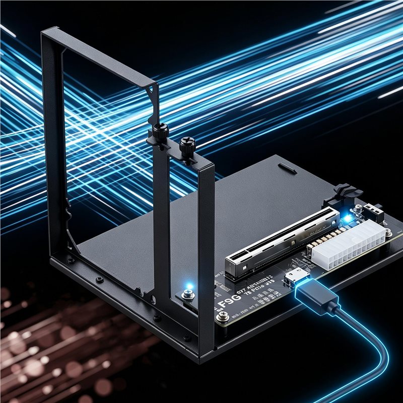 Oculink Egpu Dock Graphics Card - アクティブ F9G-BK7 EGPU OCuLink GPU ドック