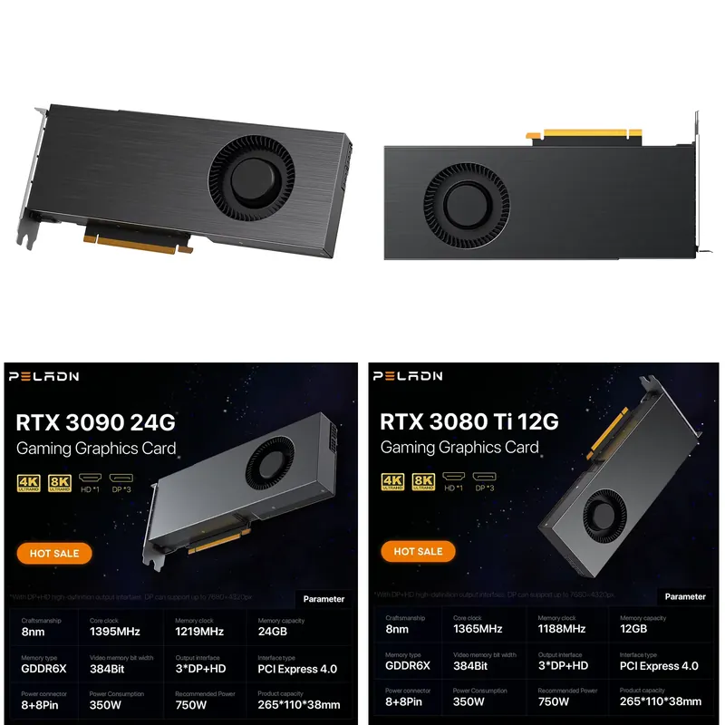 ホットセール ディープラーニングGPU GeForce RT - Rtx 3080 Ti 12Gb のレビューと価格