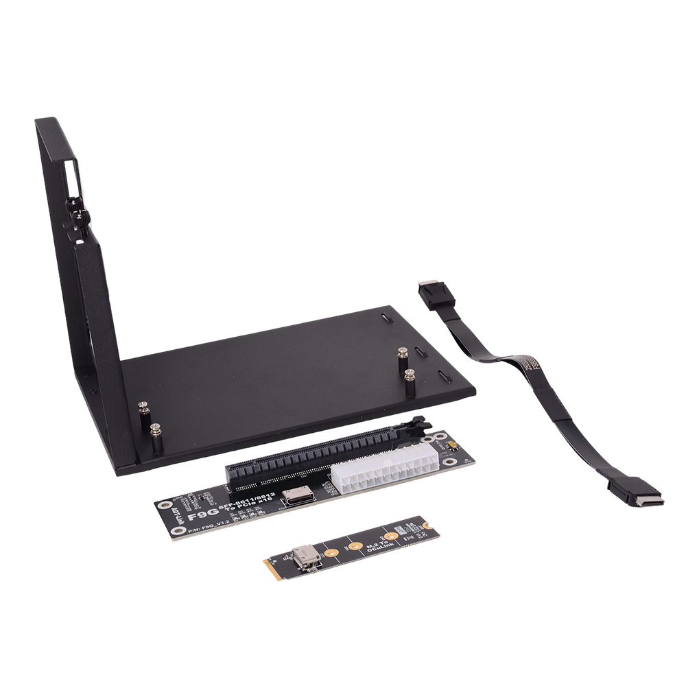 ADT-Link PCIe 5.0 4.0 128Gbps  - Oculink Egpu Dock Graphics Card のレビューと価格