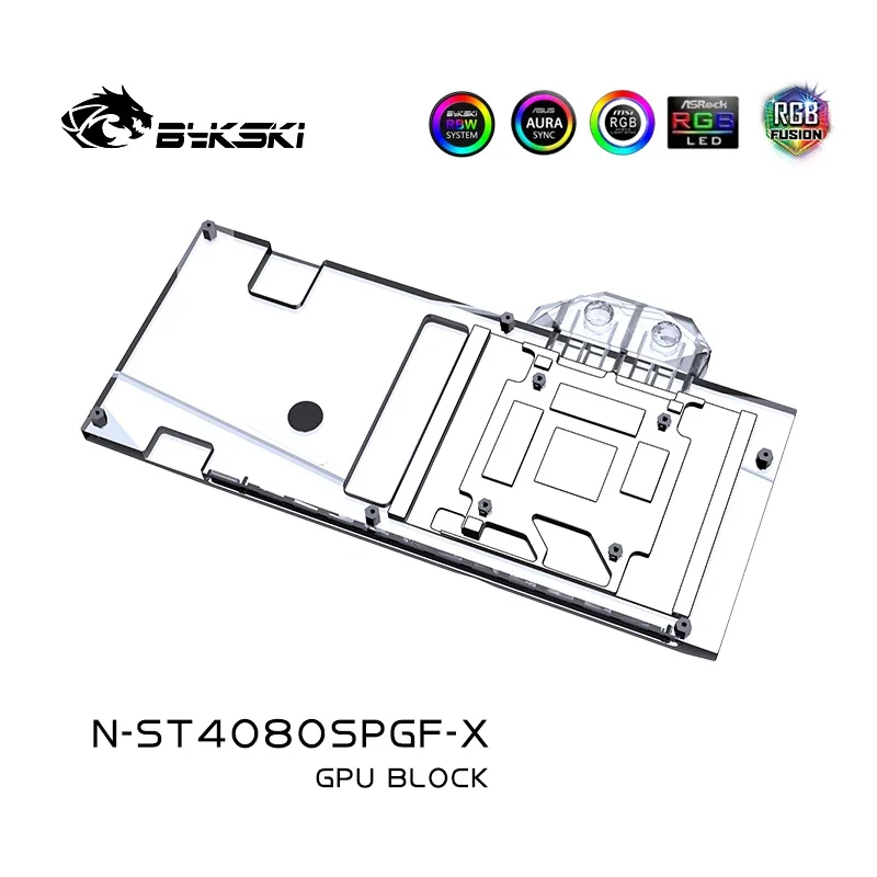 Bykski N-ST4080SPGF-X GPU ブロック - Rtx 4080 Super 16Gb のレビューと価格